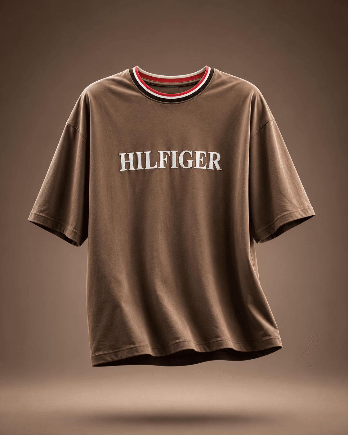 Vintage Brown Heritage Oversized Graphic T-Shirt - alternate view