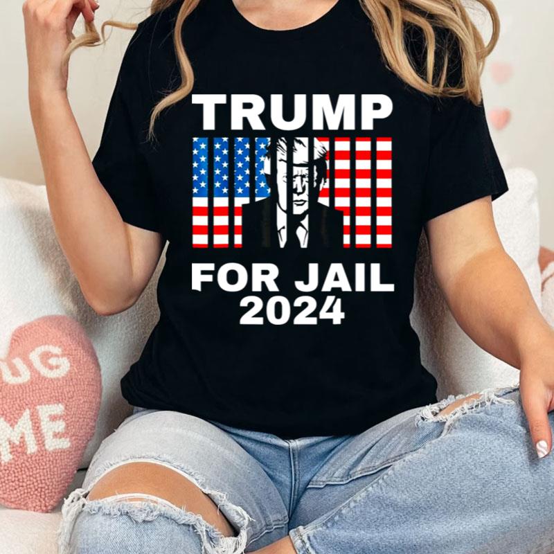 Fbi Searches Florida Trump Home Trump For Jail 2024 Anti Trump Us Flag Shirts