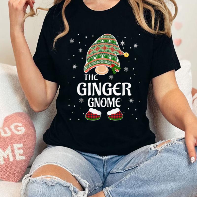 Funny Matching Family Costumes The Ginger Gnome Christmas Shirts
