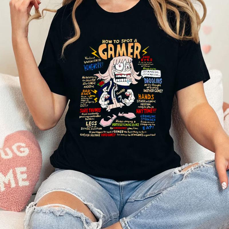 How To Spot A Gamer Meme Shirts