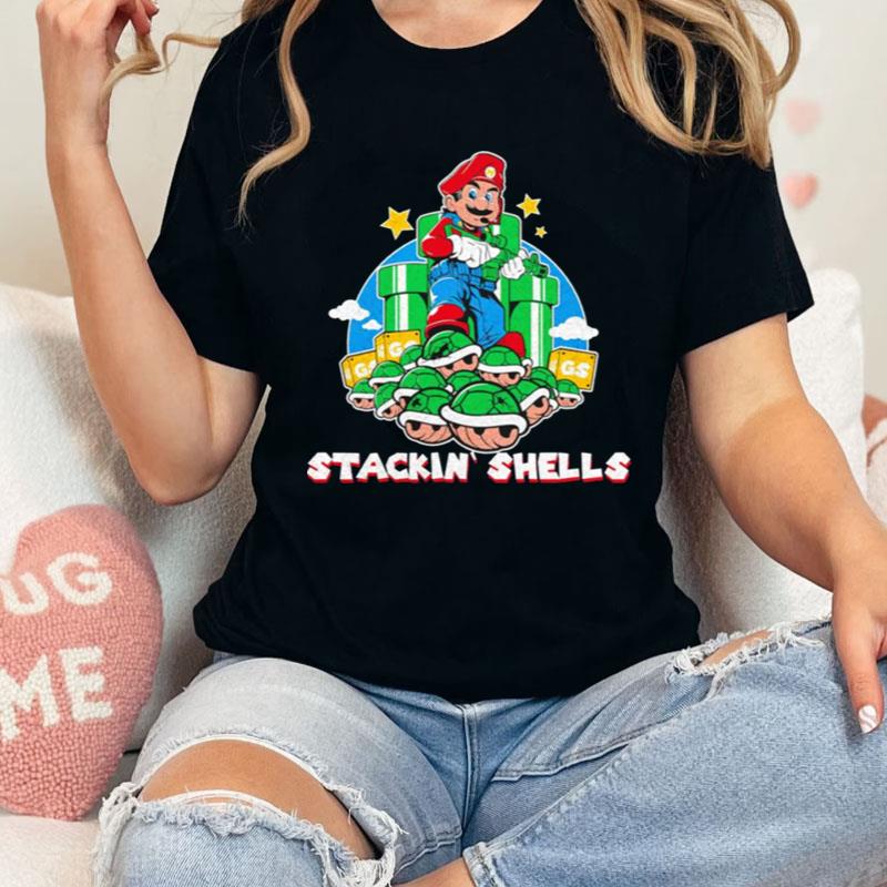 Mario Stackin' Shells Shirts