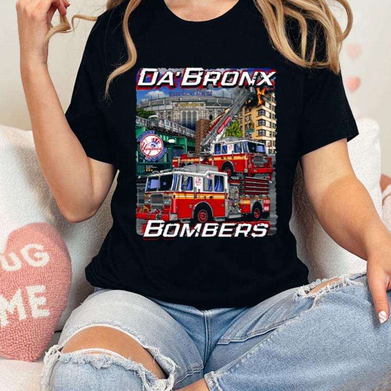 New York City Da Bronx Bombers Yankee Navy Fire Shirts