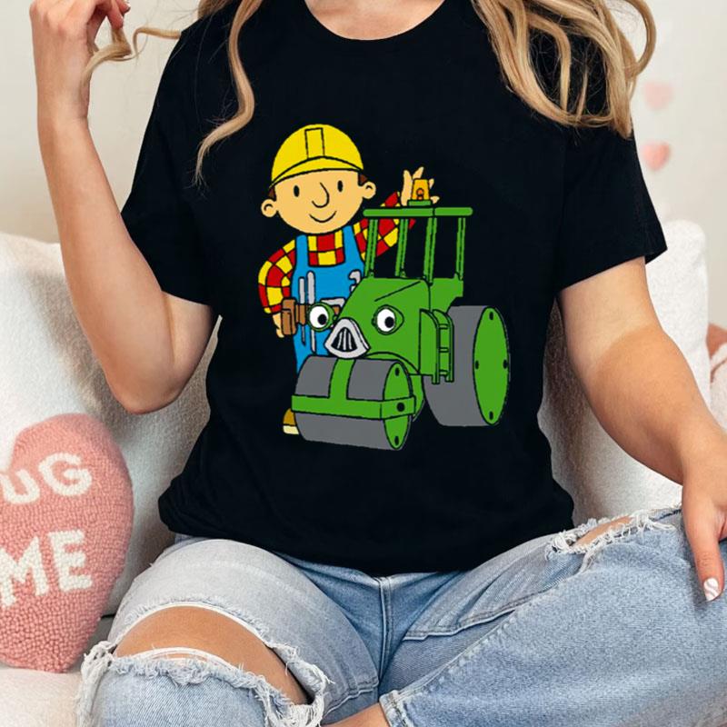 Retro Cartoon Bob The Builder And Friends Shirts