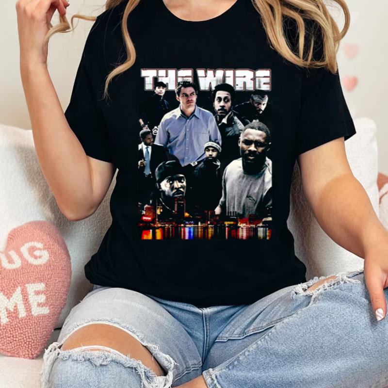 Team Investigate Crime The Wire Series Shirts