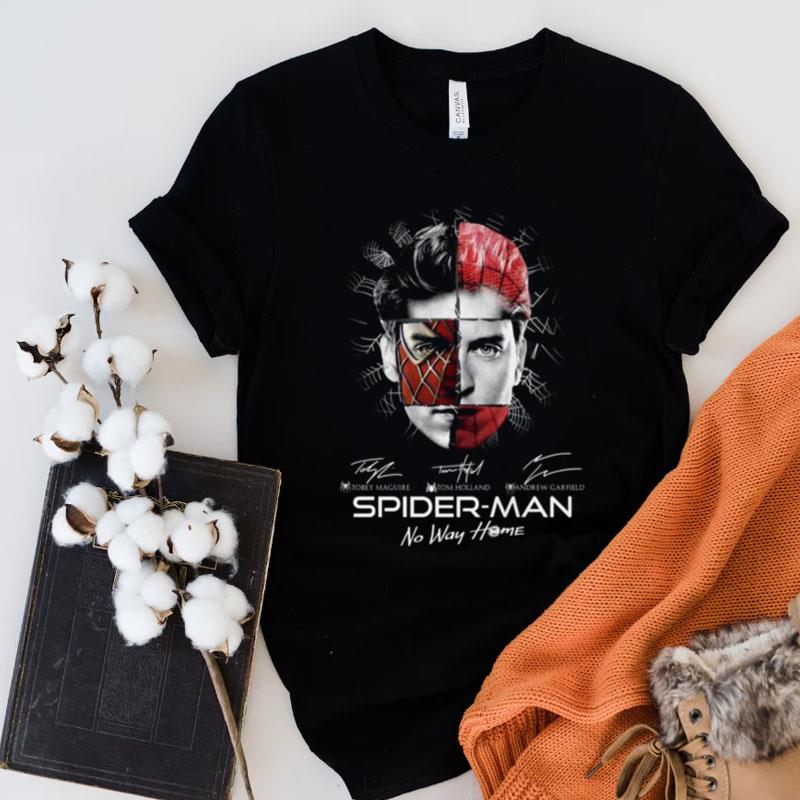 The Spider Man No Way Home Signatures Shirts