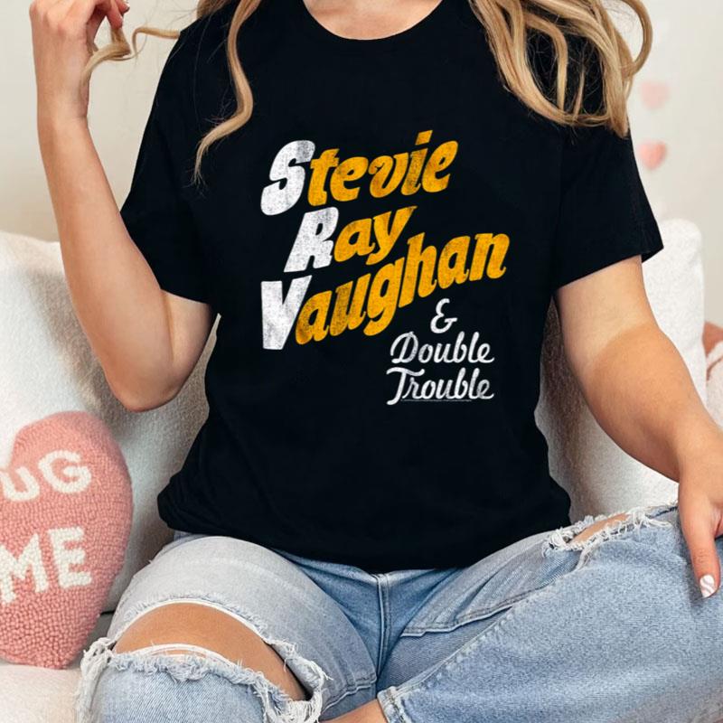 Vintage Stevie Ray Vaughan And Double Trouble Shirts