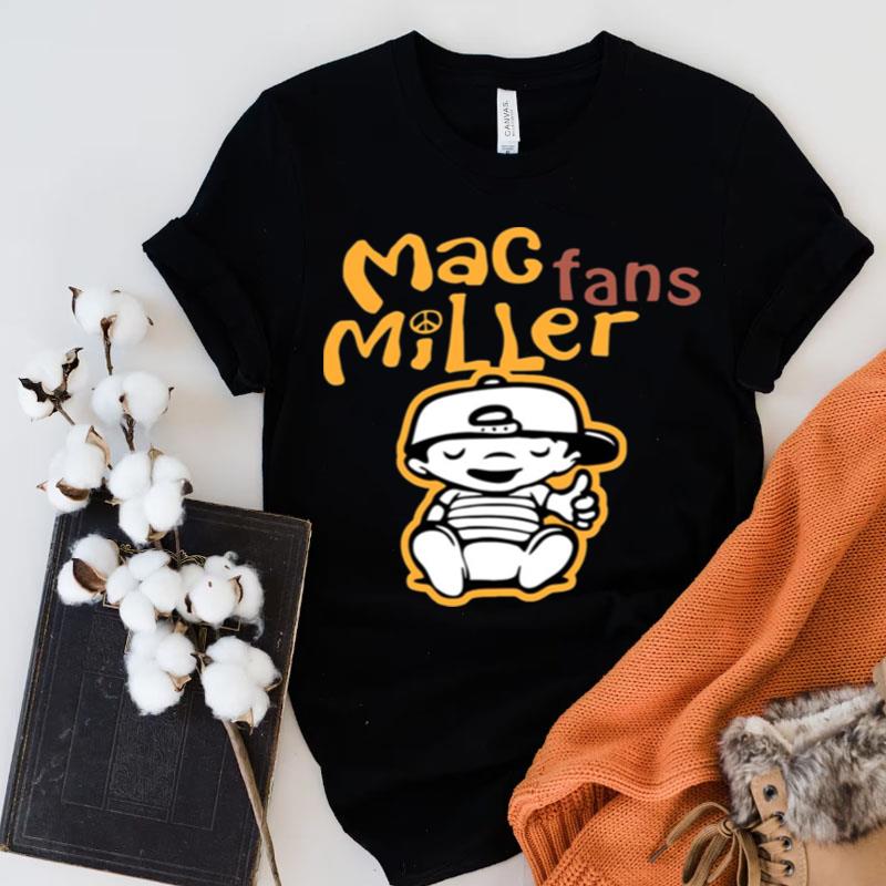 Yellow Mens Pose Mac Miller Shirts