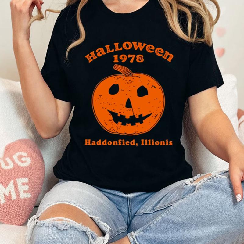 1978 Horror Movie Haddonfield Illinios Scary Movie Halloween Shirts