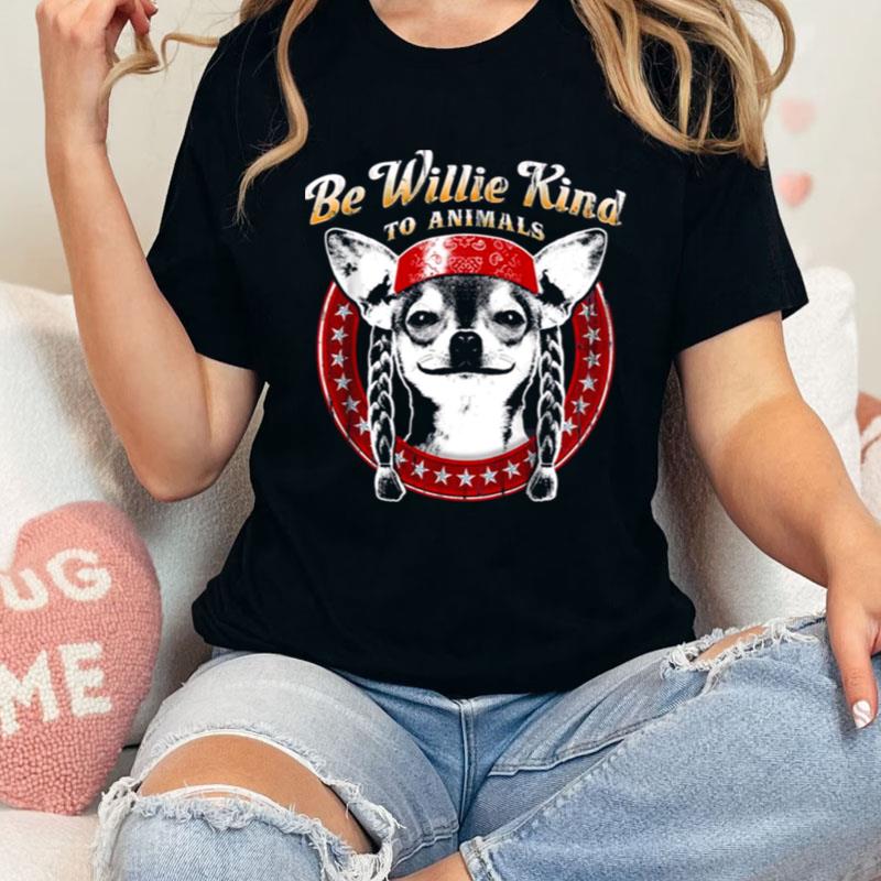 Be Willie Kind To Animals Youth Willie Nelson Shirts