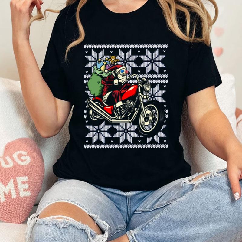 Biker Motorcycle Rider Style Ugly Pattern Shirts