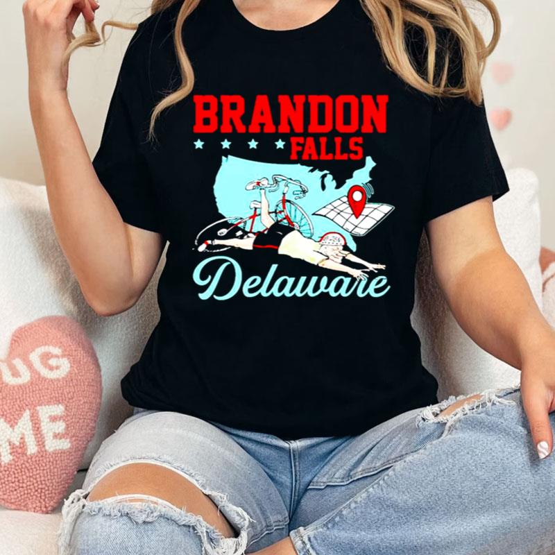 Brandon Falls Delaware Joe Biden Bike Ride Shirts