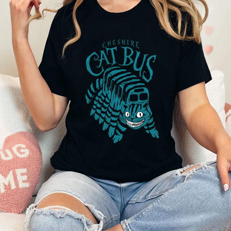 Cheshire Cat Bus Cartoon Shirts