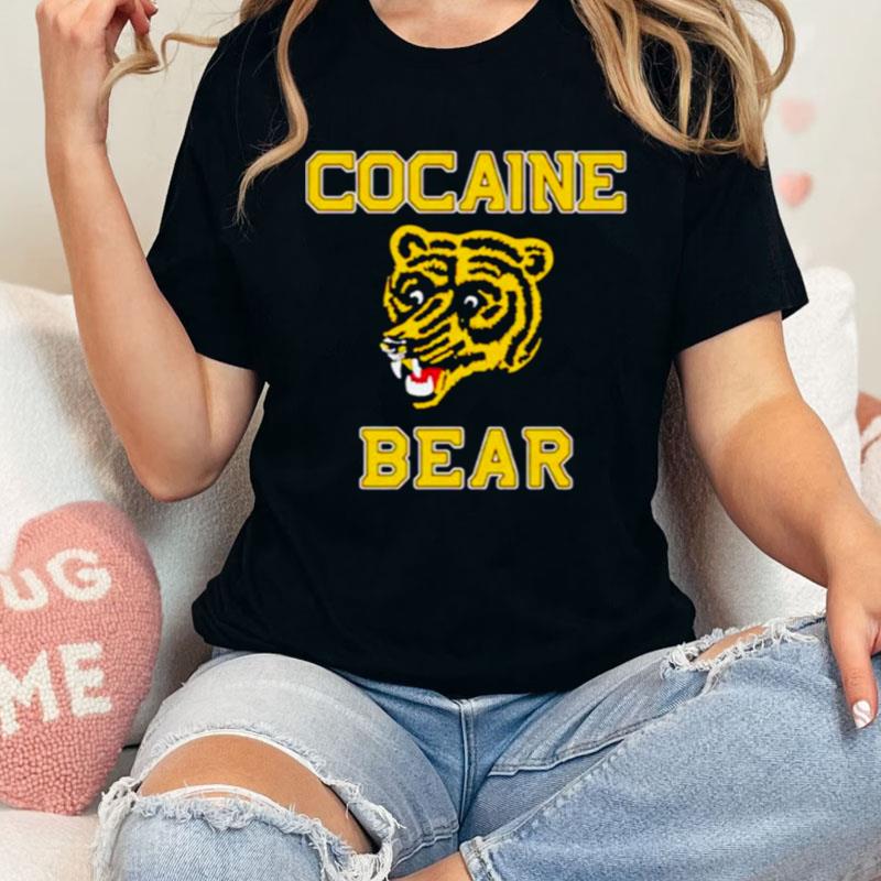 Cocaine Bear Boston Bruins Shirts