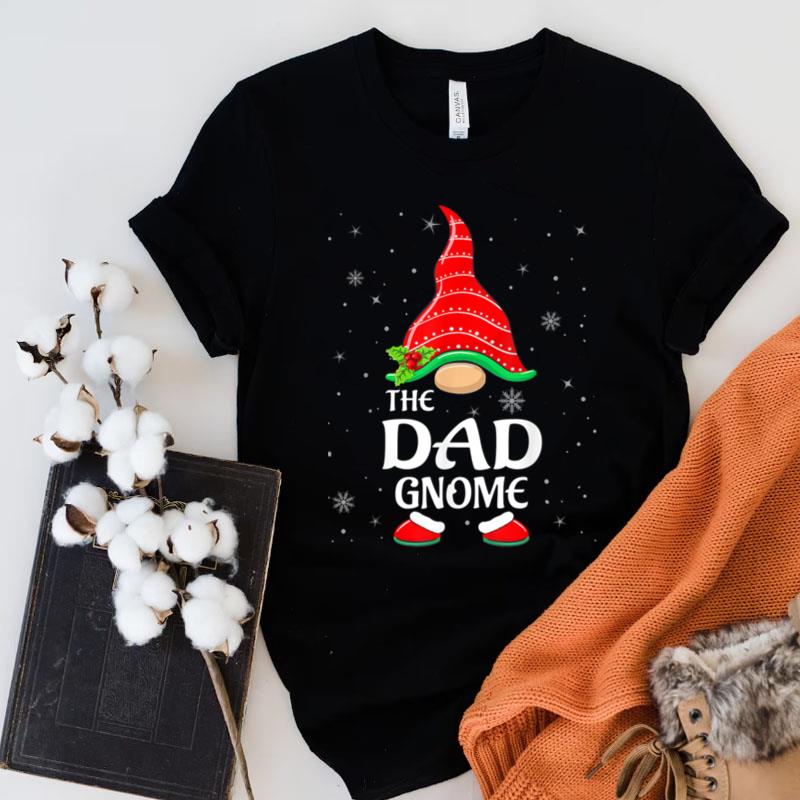 Dad Gnome Buffalo Plaid Matching Family Christmas Shirts