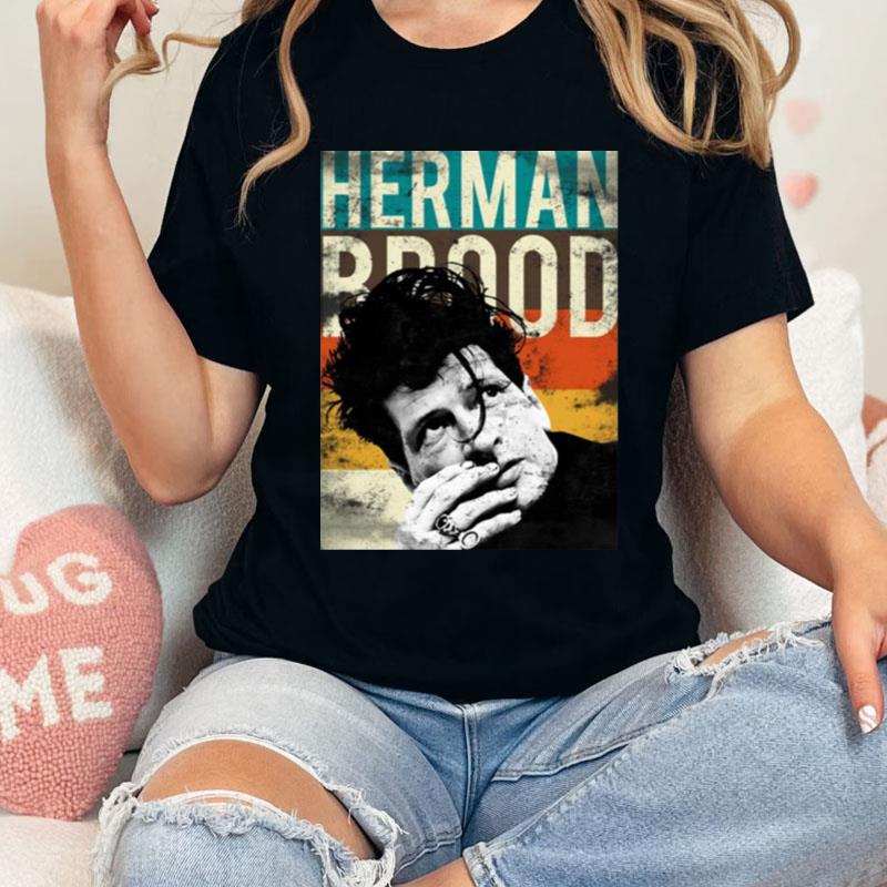 Dutch Musician Herman Brood Distressed Shirts