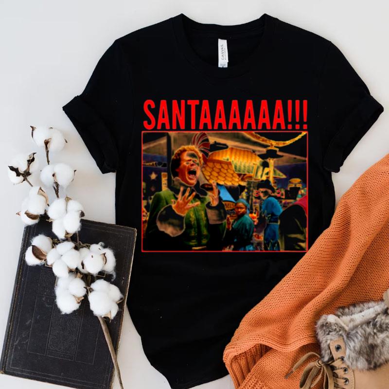 Elf Santa Scream A Christmas Story Shirts