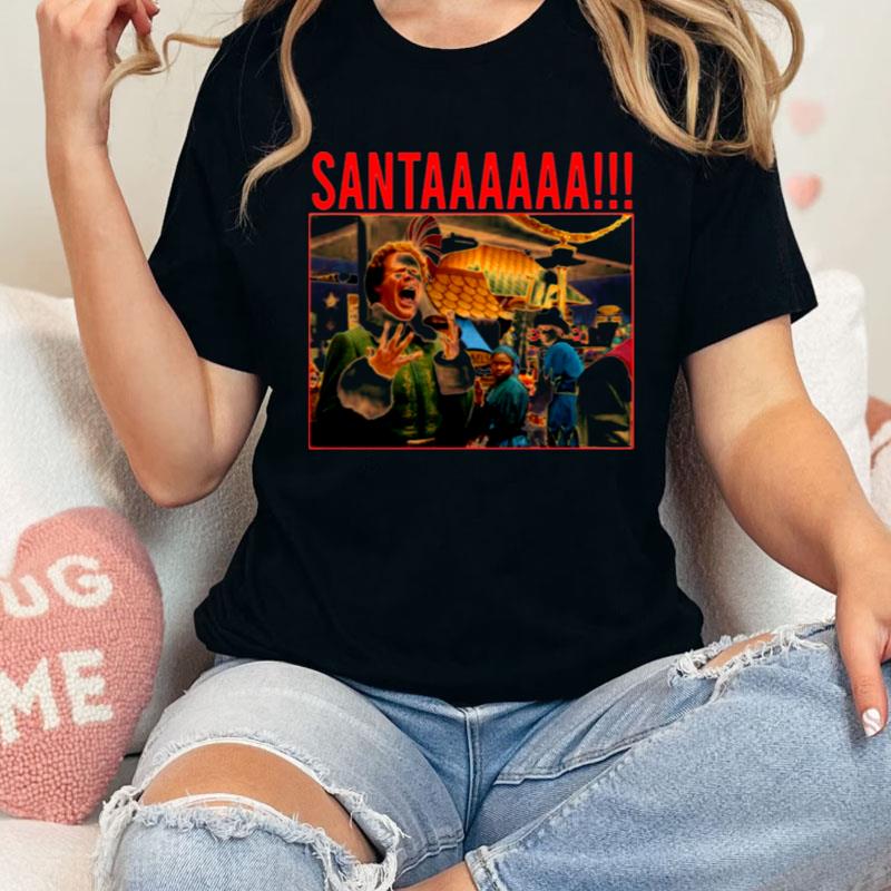 Elf Santa Scream A Christmas Story Shirts
