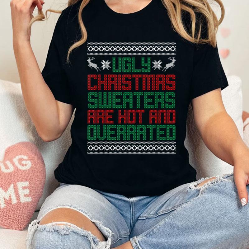 Funny Christmas For Ugly Sweater Party Men Women Kids Shirts