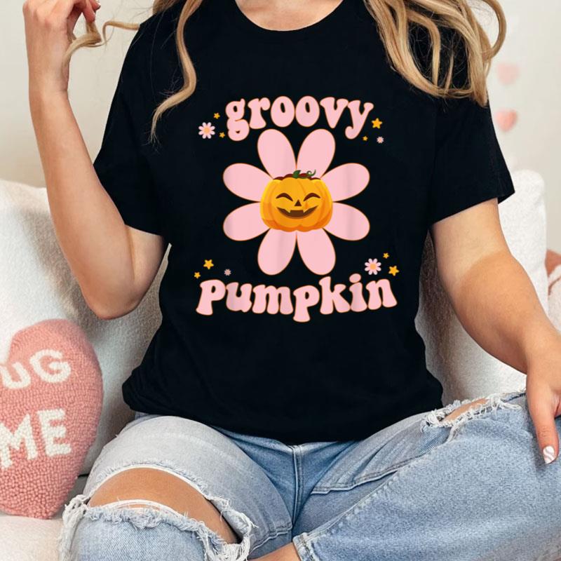 Groovy Pumpkin Halloween Funny Quote Shirts
