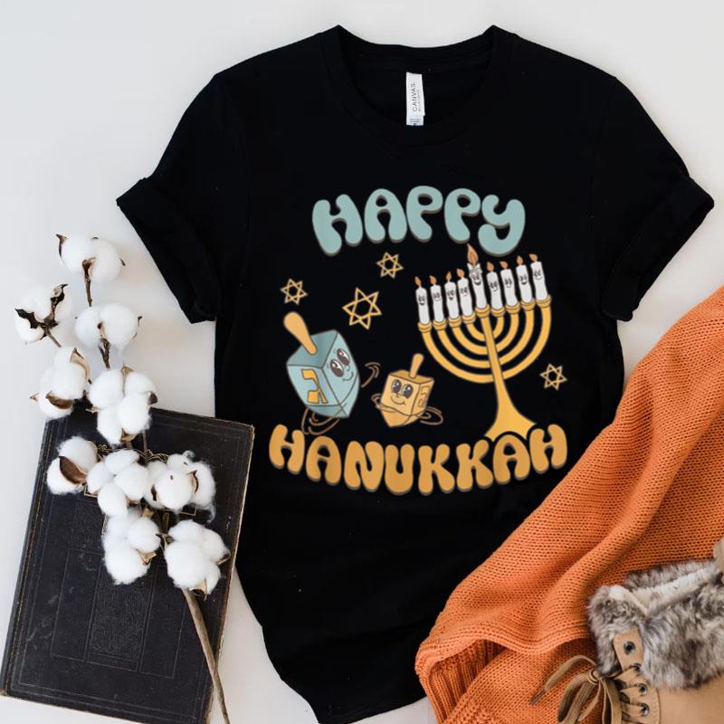Hanukkah Menorah Jewish Chanukah Pajamas Happy Hanukkah Shirts