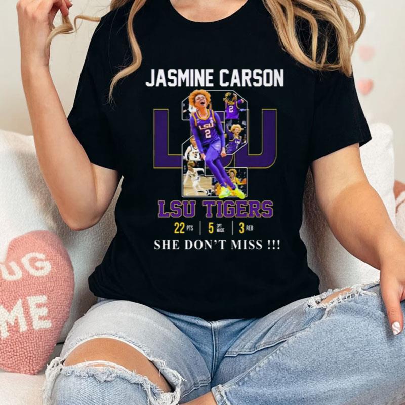 Jasmine Carson Lsu Tigers She Don't Miss Shirts