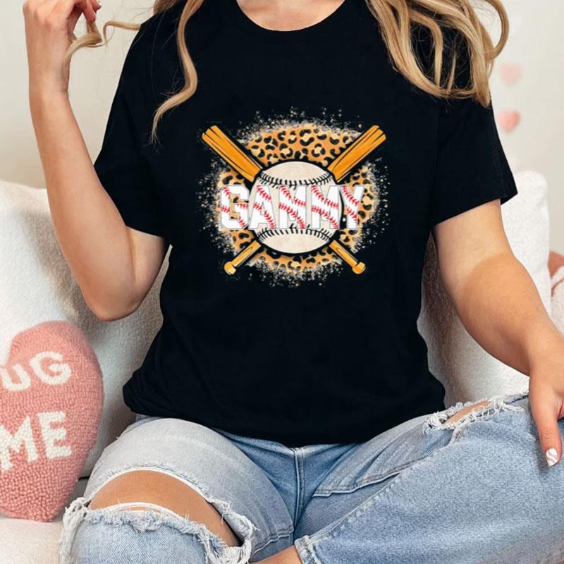 Leopard Baseball Bat Gammy Shirts
