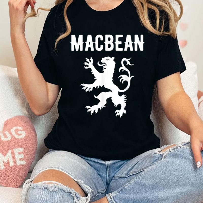 Macbean Clan Scottish Family Name Scotland Heraldry Shirts