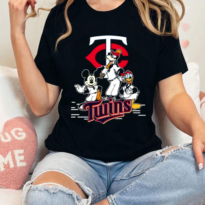 Mickey Goofy Donald Minnesota Twins Teams Shirts