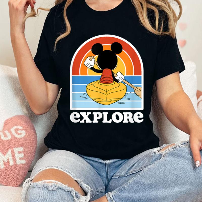 Mickey Mouse Mickey Kayak Explore Shirts