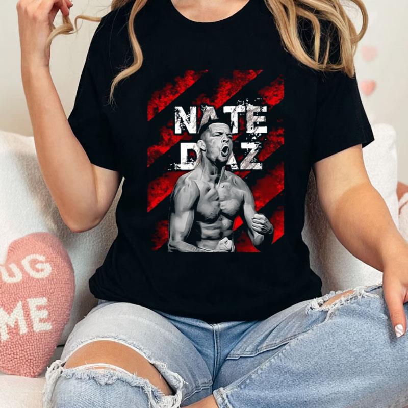 Nate Diaz Vintage Graphic Ufc Shirts