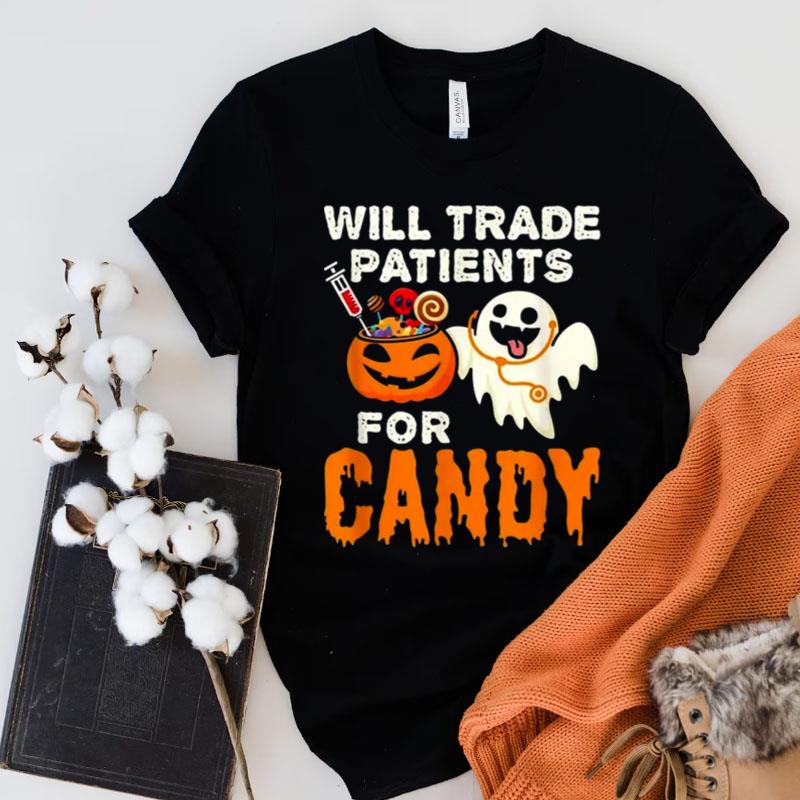Nurse Halloween Will Trade Patients For Candy Shirts