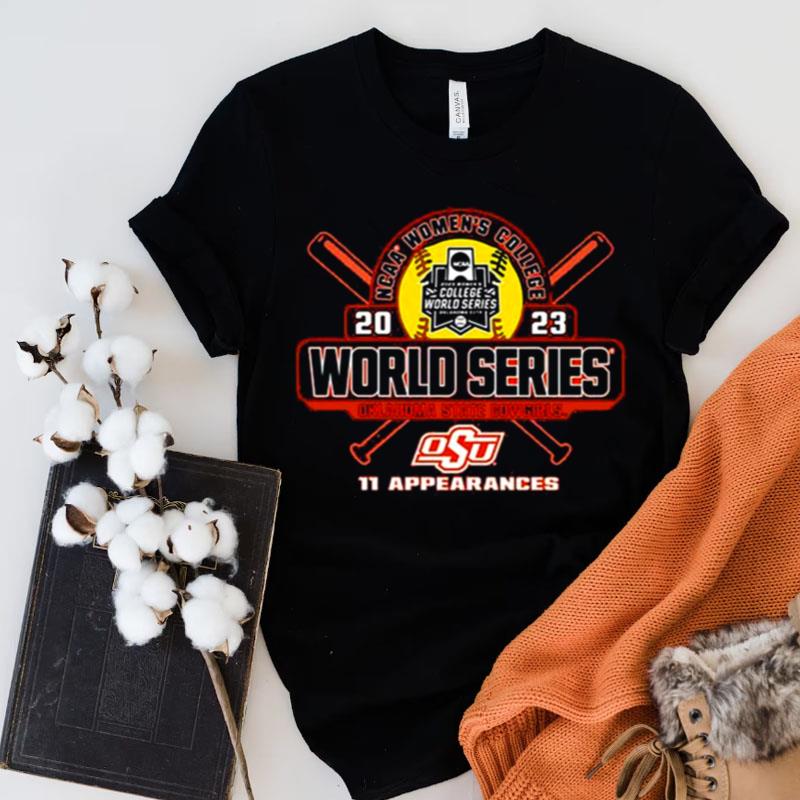 Oklahoma State Cowboys 11 Appearances College World Series Shirts