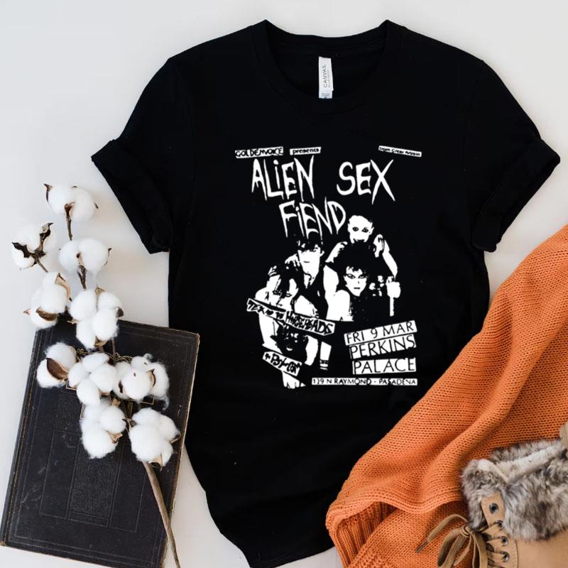 Palace Alien Music Alien Sex Fiend Shirts