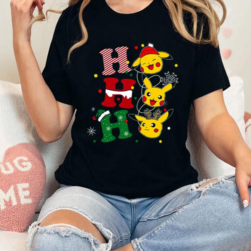 Pikachu Is So Cute Pokemon Christmas Shirts