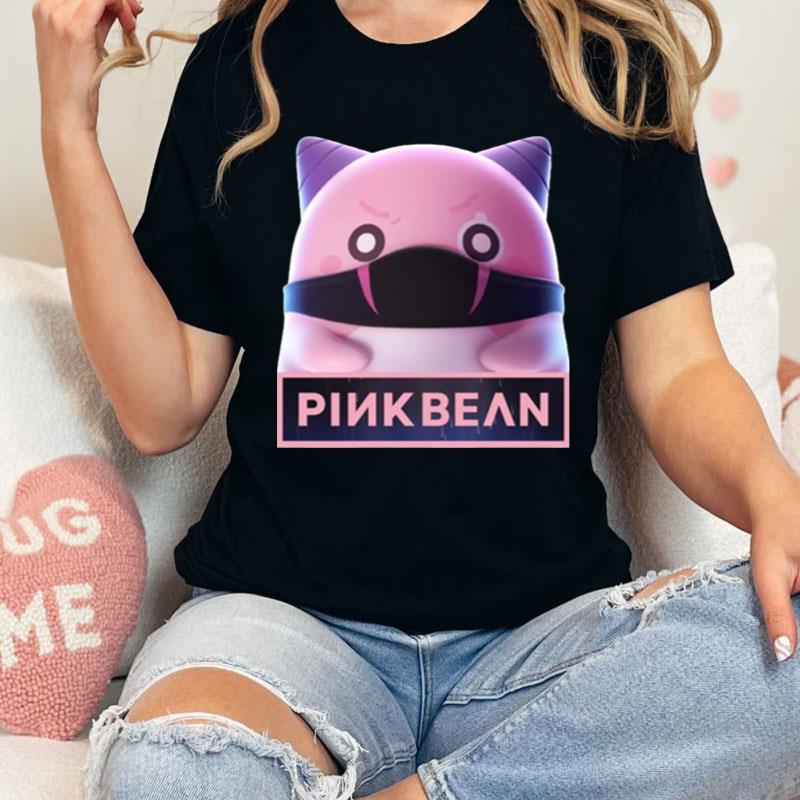 Pink Bean Maplestory Black Mask Shirts