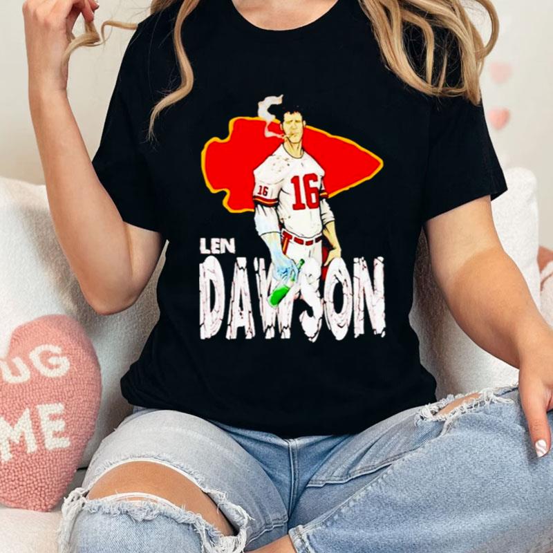 Rip Len Dawson Smoke American Football Shirts