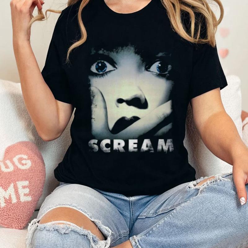 Scream Movie Art Drew Barrymore Shirts
