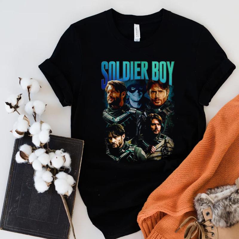 Soldier Boy Aka Jensen Ackles Vintage 90's Style The Boys Tv Show Shirts