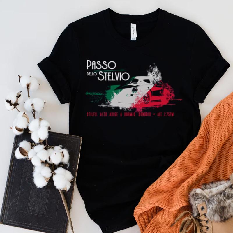 Stelvio Pass Italy Classic Car Shirts