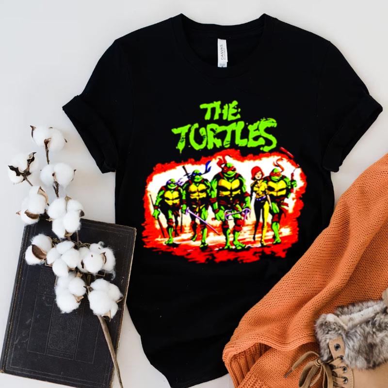 The Ninja Turtles Superhero Cartoon Shirts