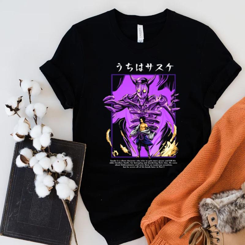 Uchiha Sasuke Fire Susanoo Naruto Shippuden Shirts