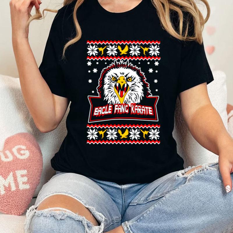 Ugly Cobra Kai Eagle Fang Karate Christmas Jumper Shirts