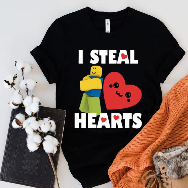 Valentines Day I Steal Hearts Roblox Noob Shirts
