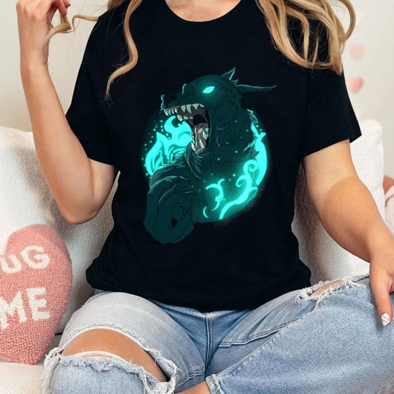 Werewolf And Fire Design Fire And Forgive Inspired Illustration Shirts