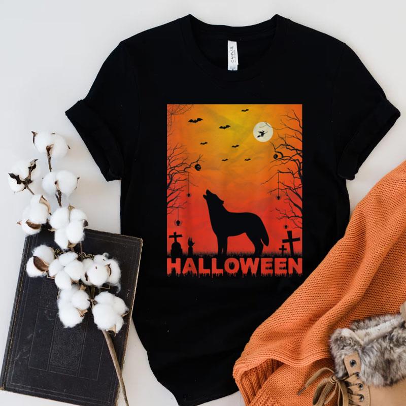 Wolf Lover Boys Girls Funny Halloween Costume Party Shirts