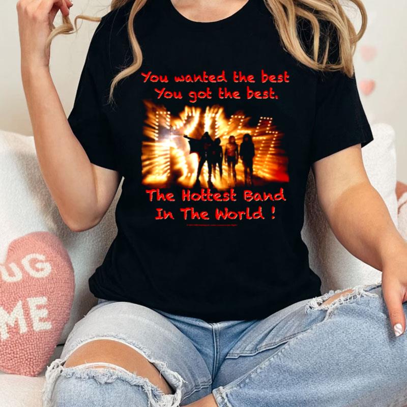 You Wanted The Best You Got The Best Vintage Kiss Band Shirts