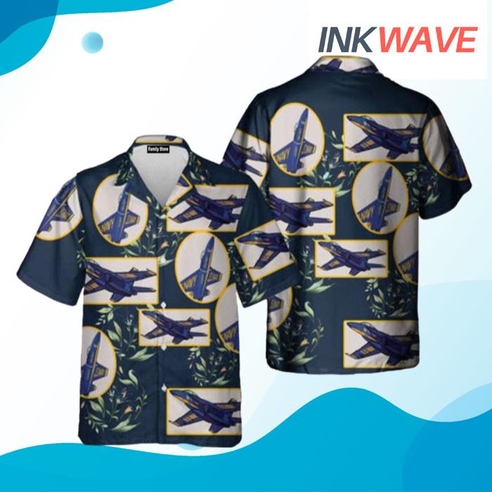 Blue Angels US Navy Hawaiian Shirt
