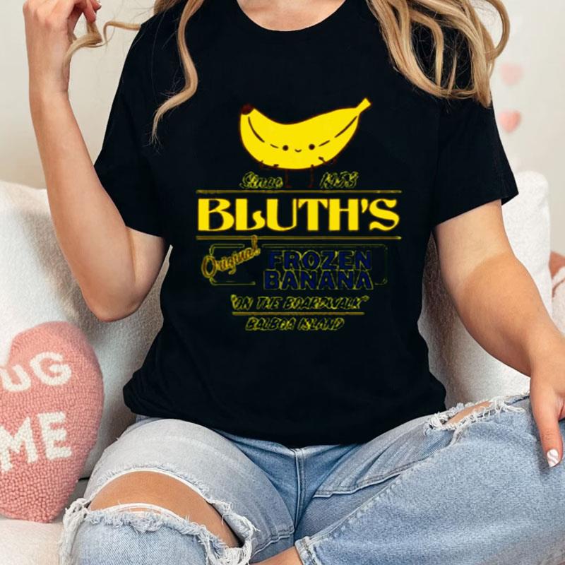 Bluth's Original Frozen Banana Arrested Development Shirts