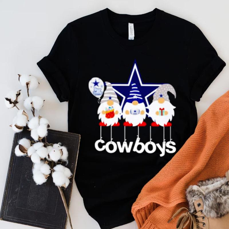 Dallas Cowboys Gnomes Christmas Shirts
