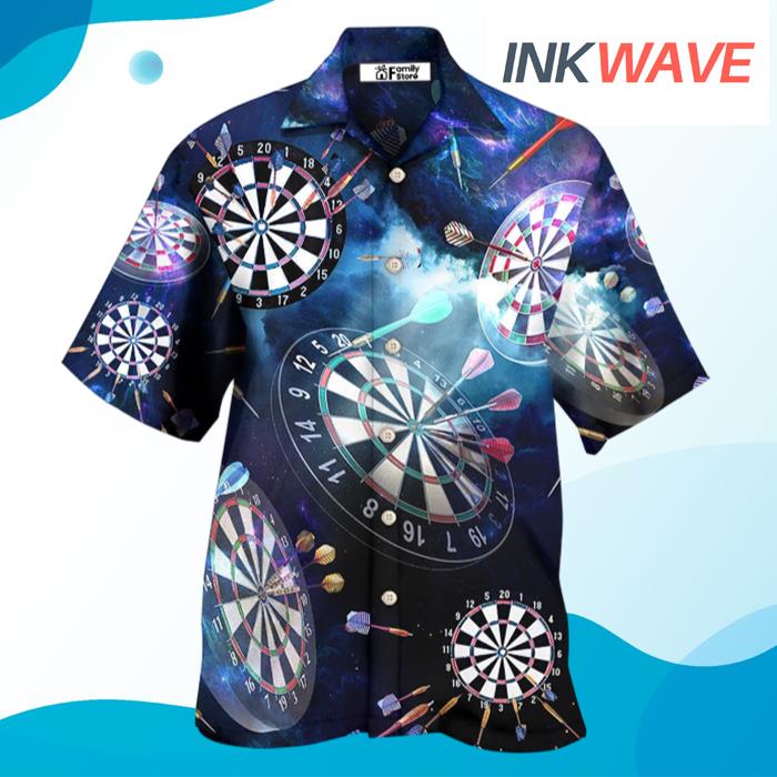 Darts Amazing Cool Into The Galaxy Hawaiian Shirt